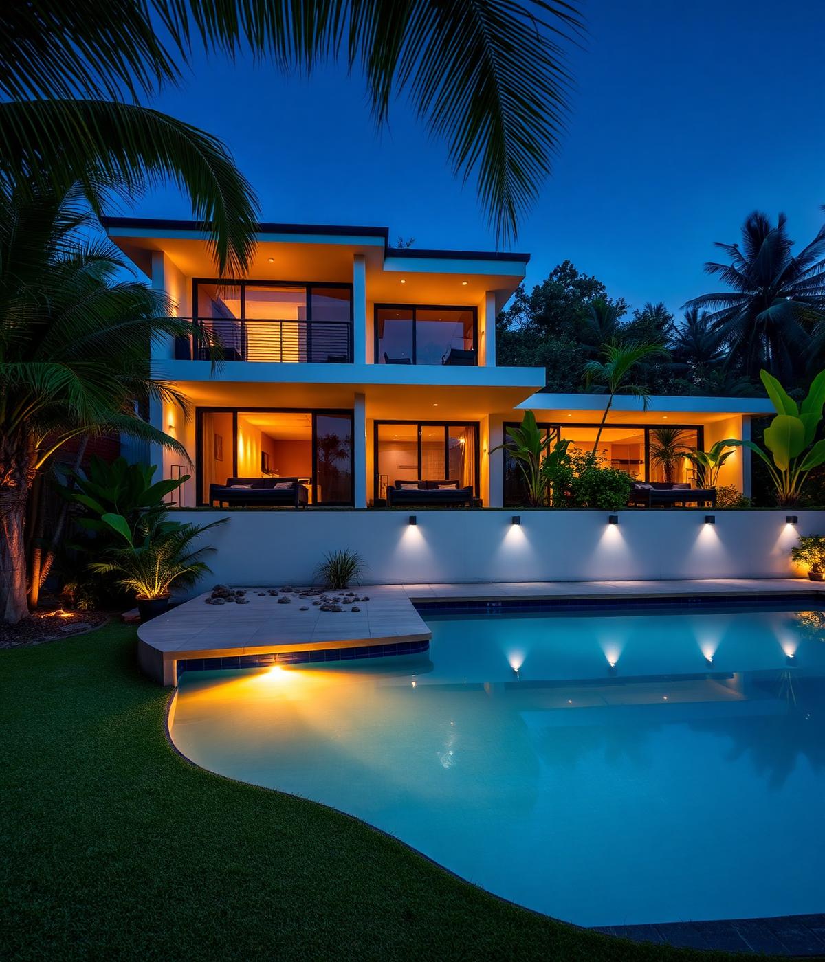 Casa Moderna com Jardim